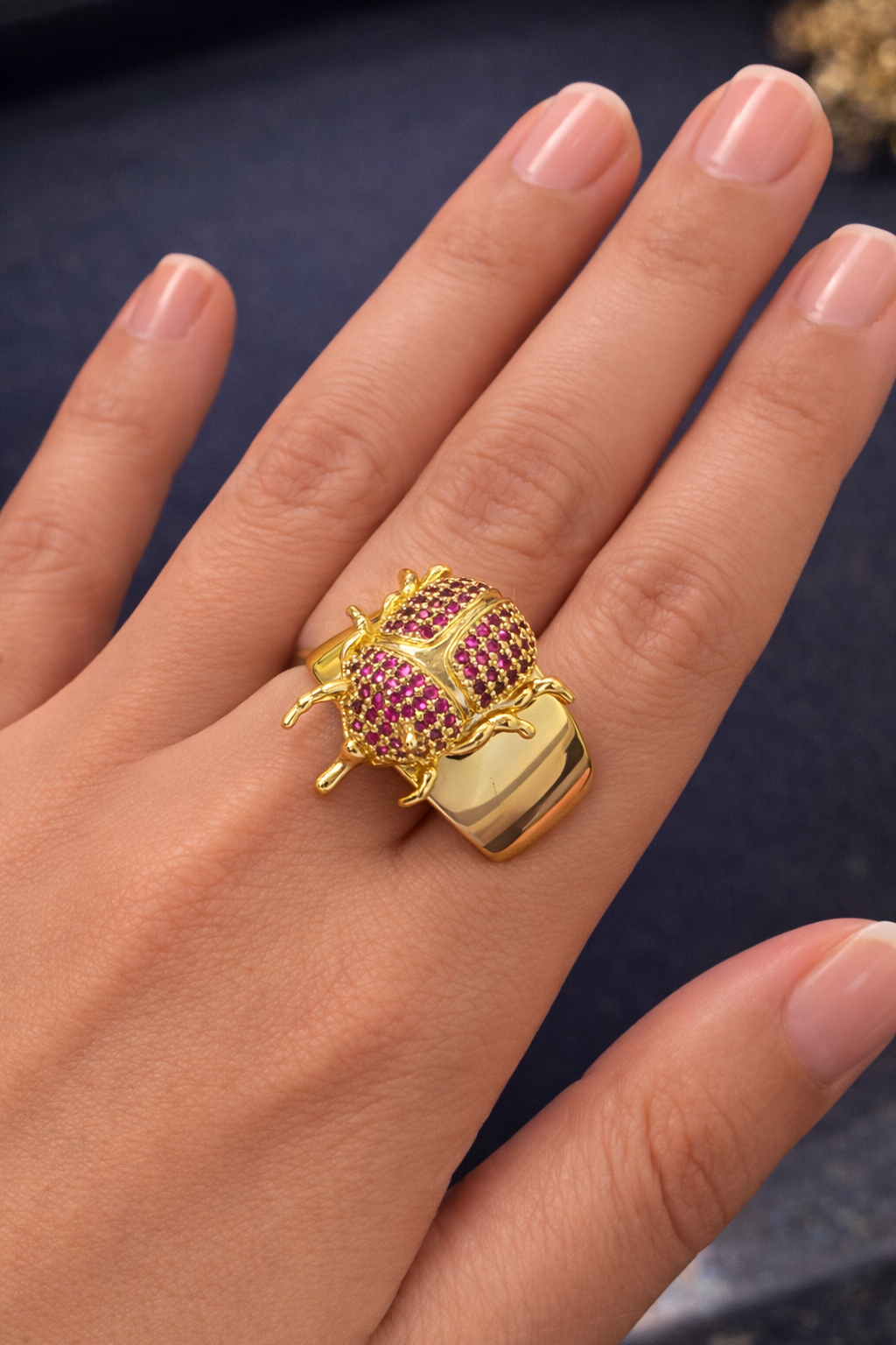 Red Bee Ring