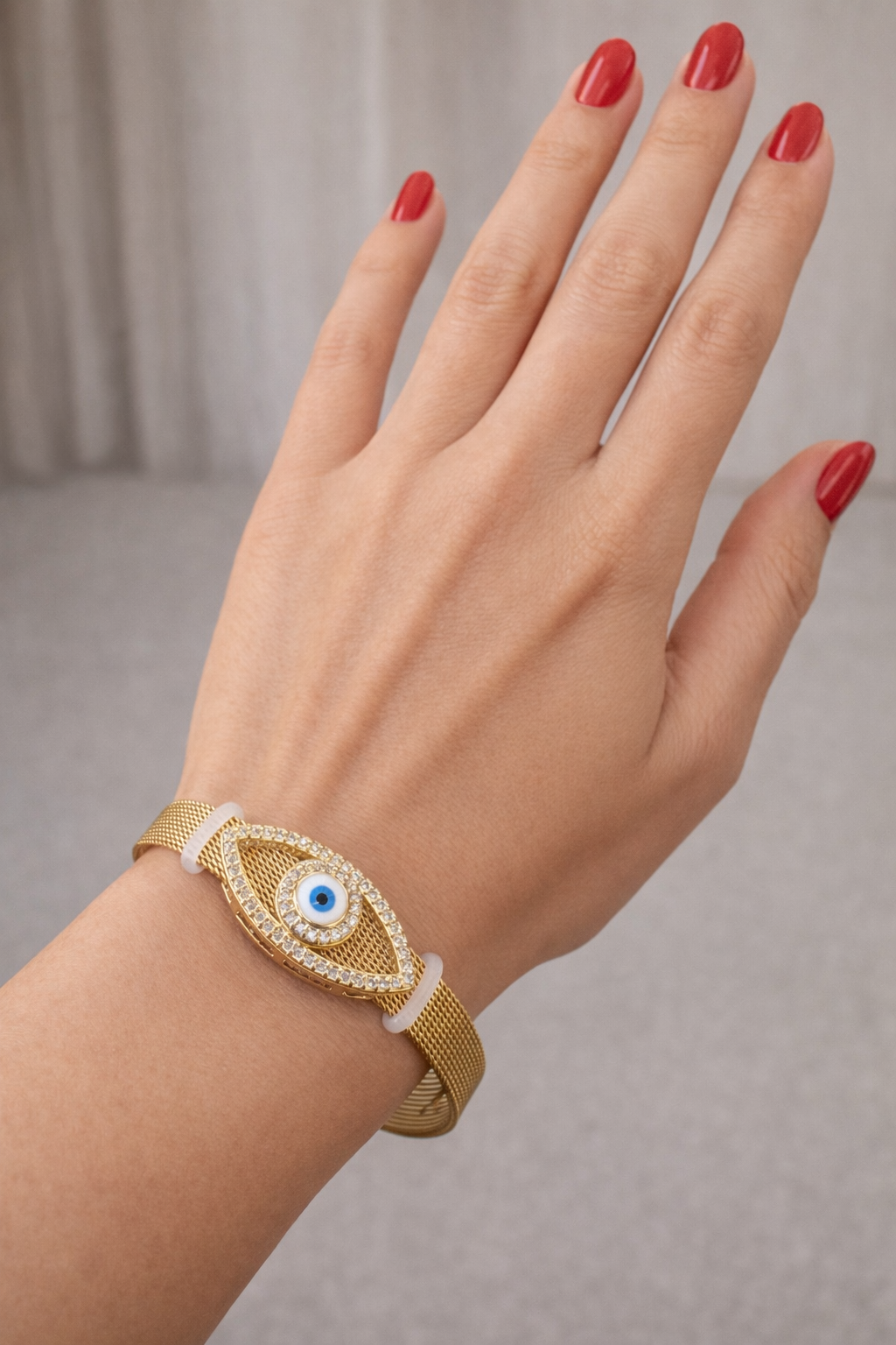 Evil eye bracelet