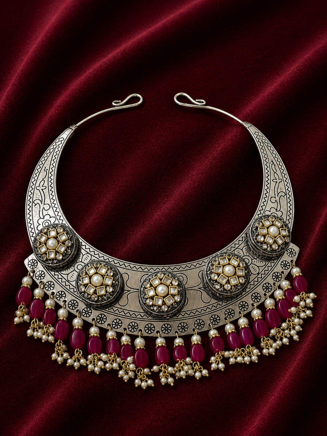 Silver boho hasli