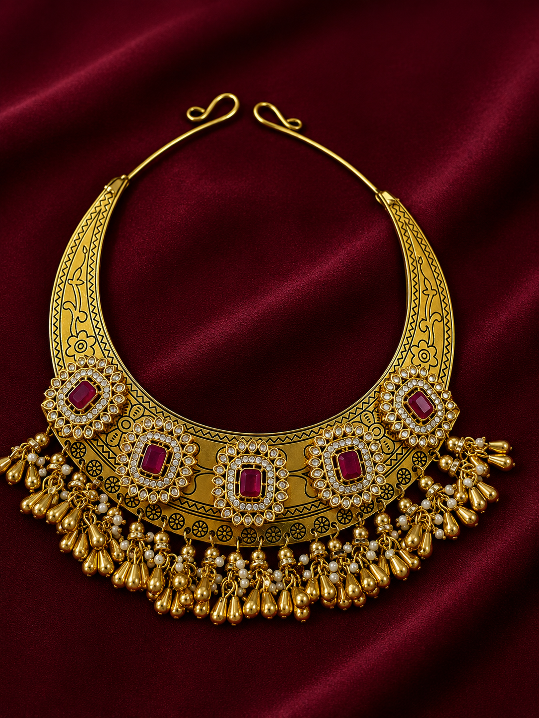 Gold Stylish Hasli