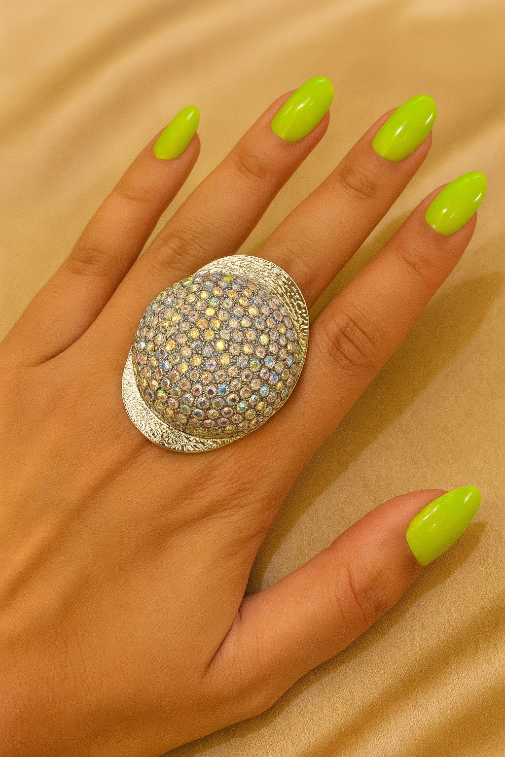 Swaroski Dome Ring