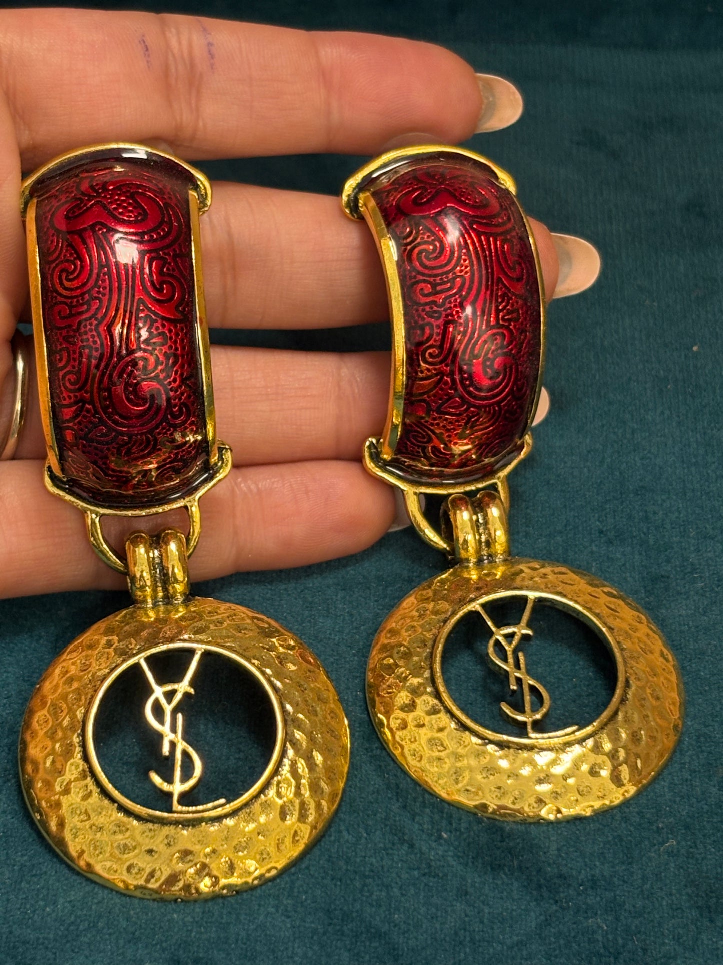 YSL earrings