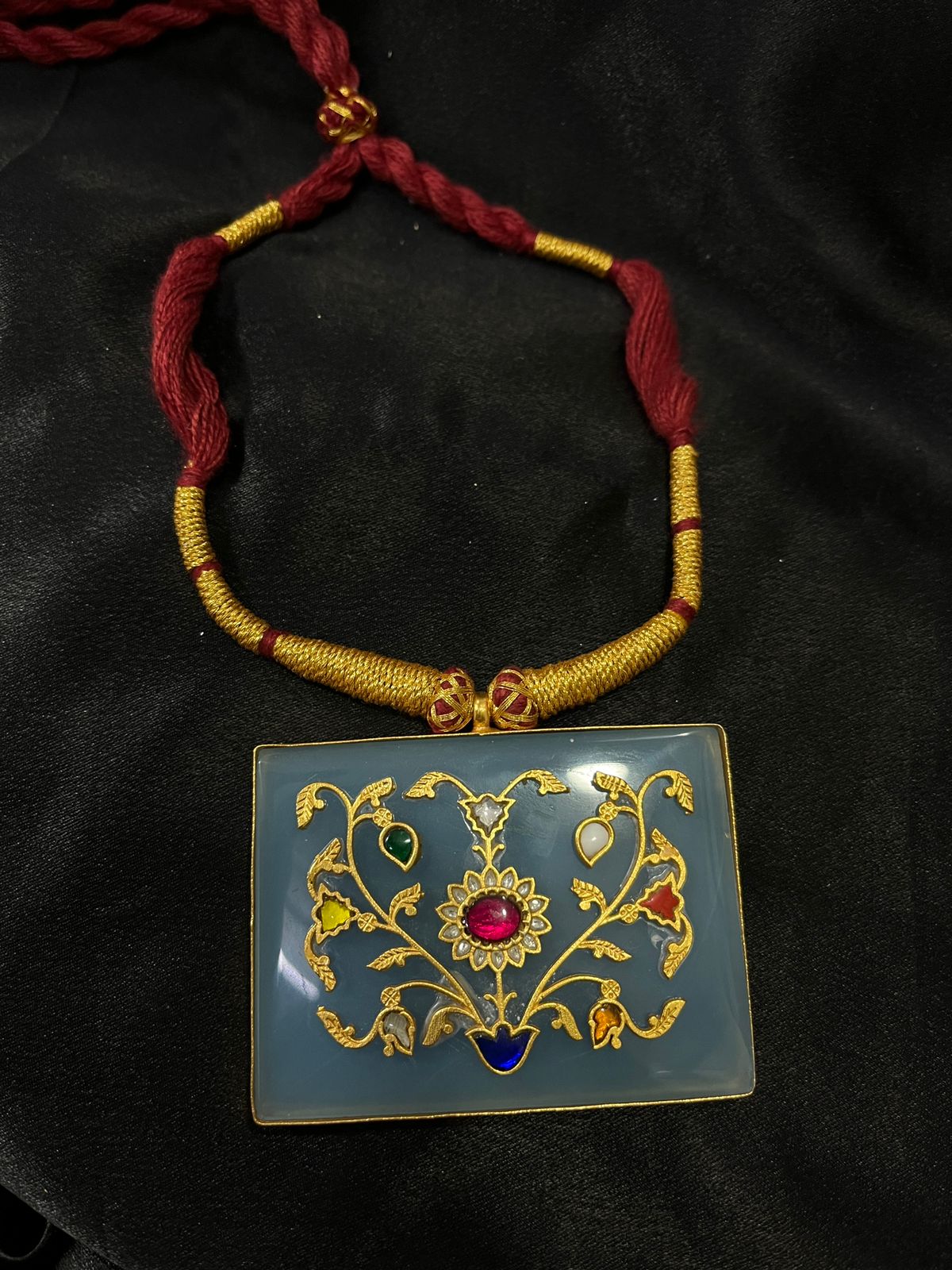 Sky Blue Oynx Necklace