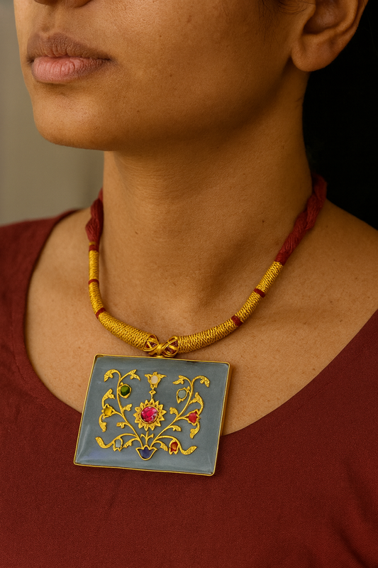 Sky Blue Oynx Necklace