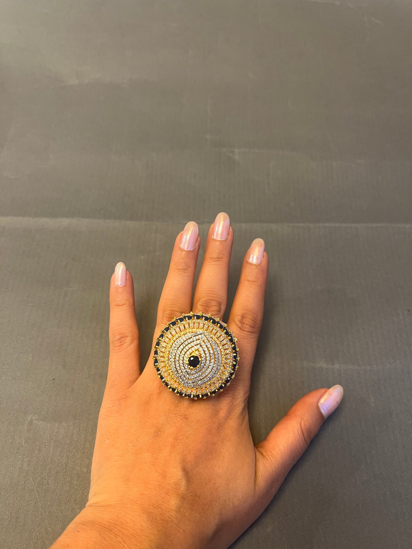 Big Bomb Blue Ring