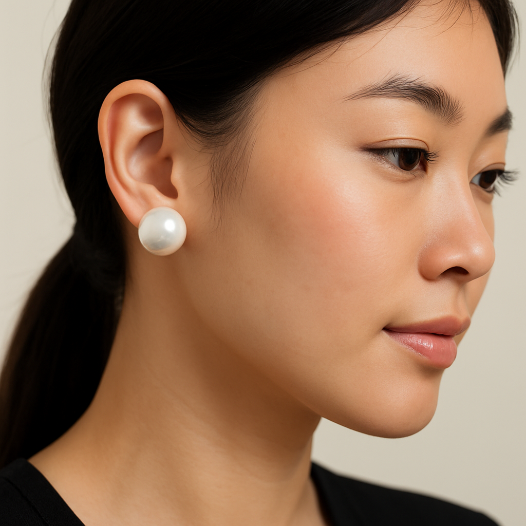 Pearl studs (One Pair)