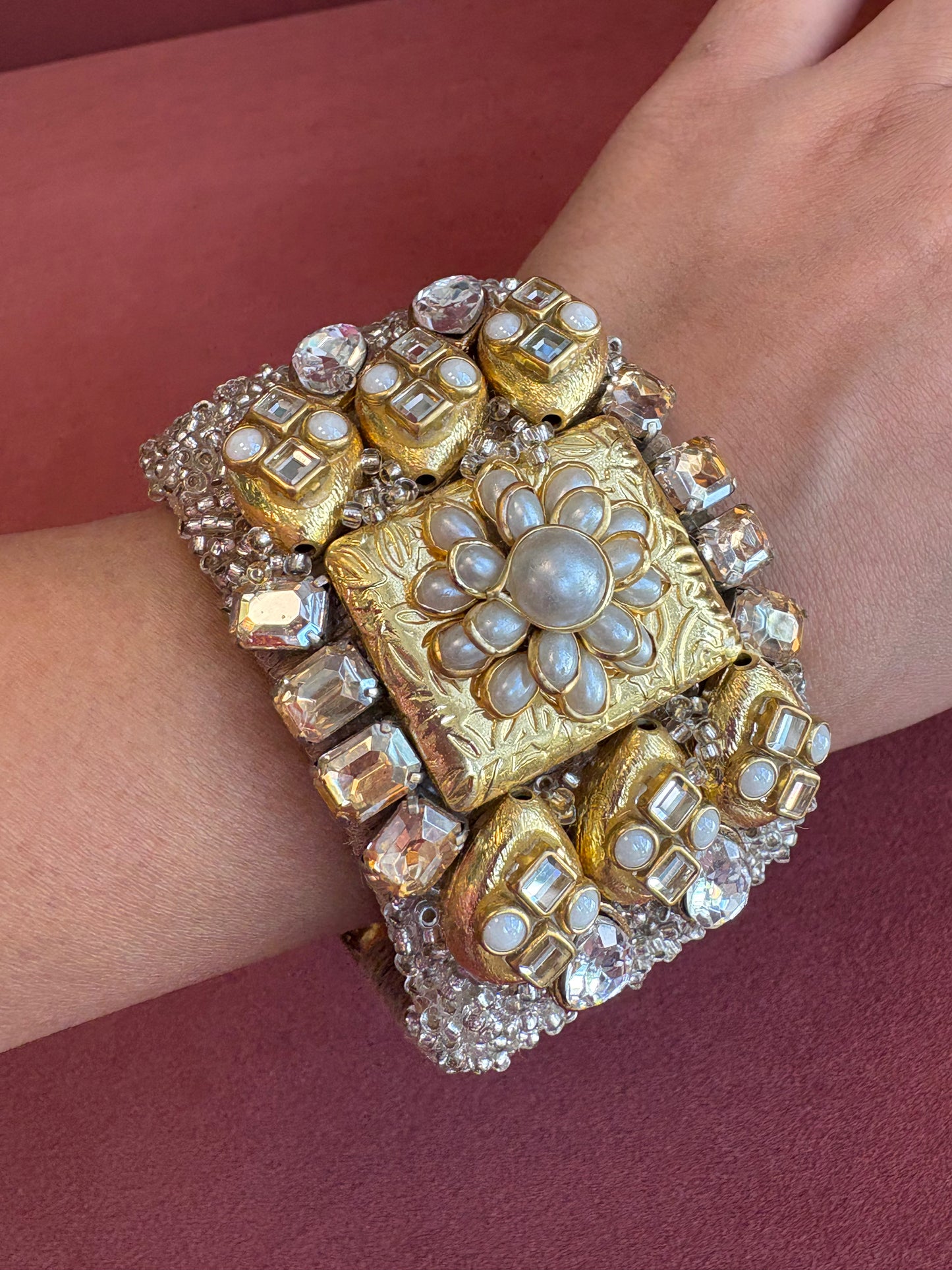 Boho Gold Cuff