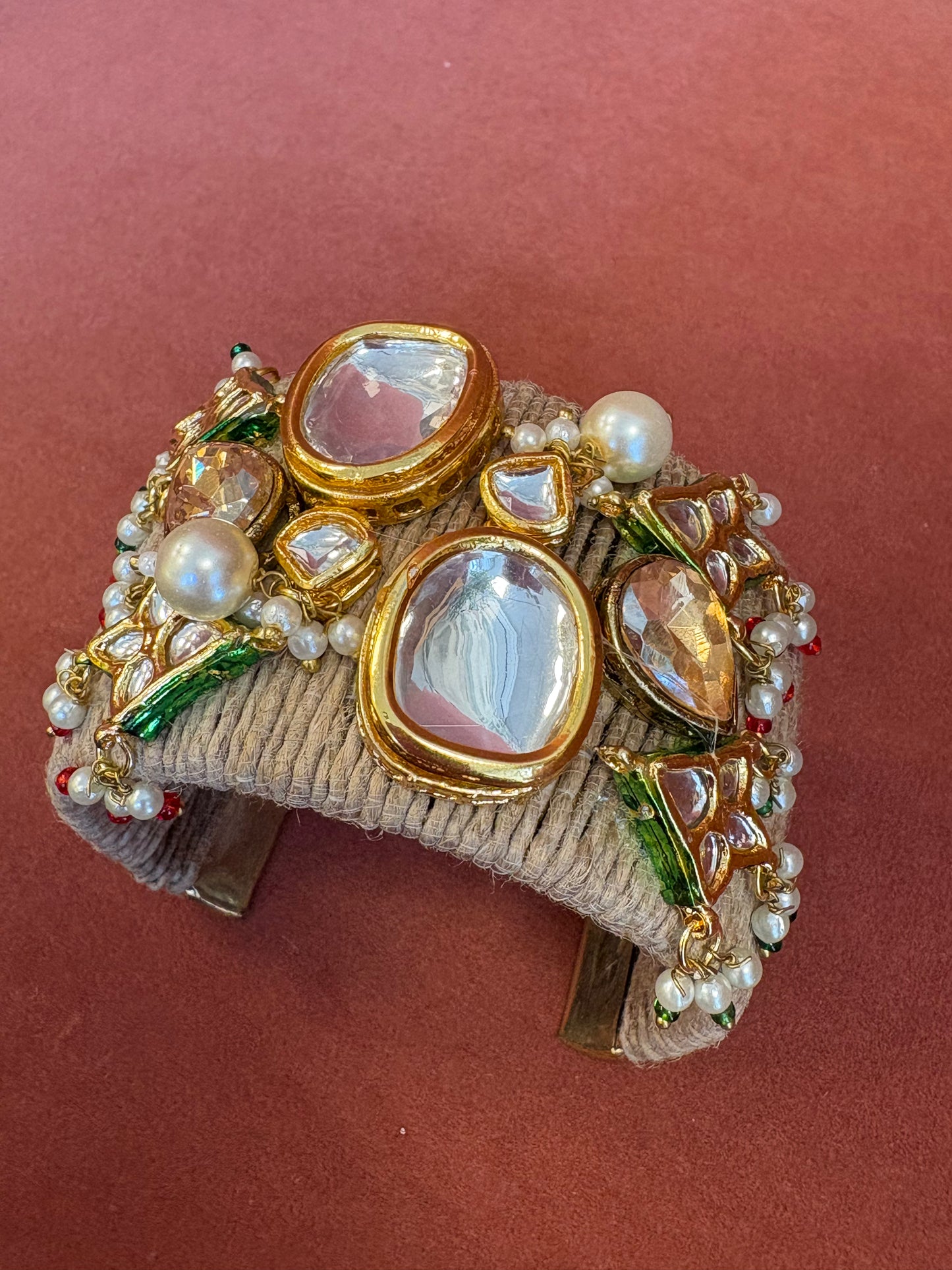 Polki Boho Cuff