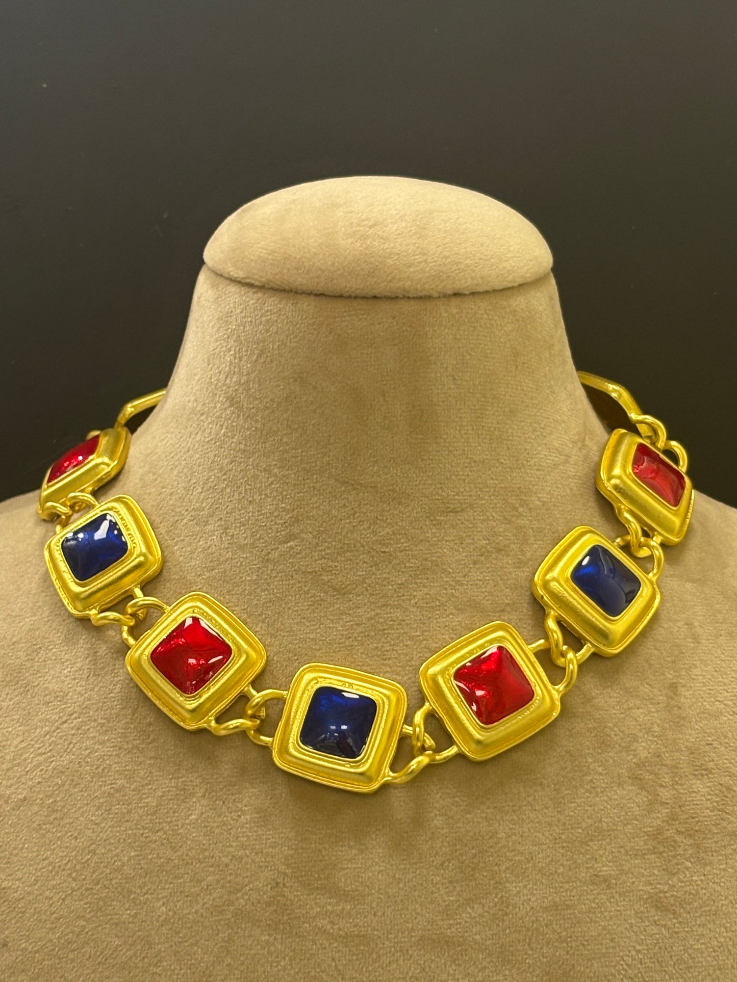 Enamel Square Chain