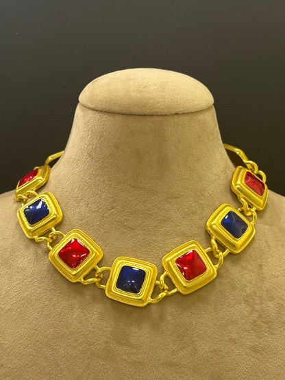 Enamel Square Chain