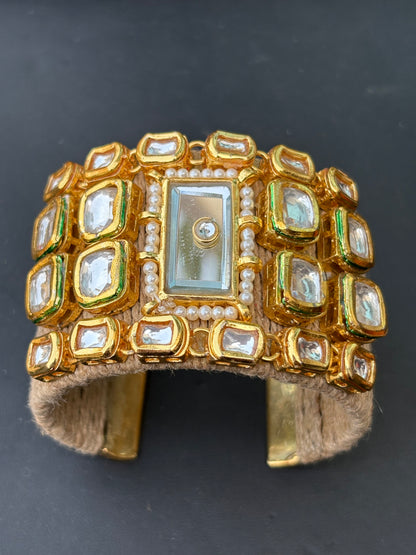 Mirror jute handcuff