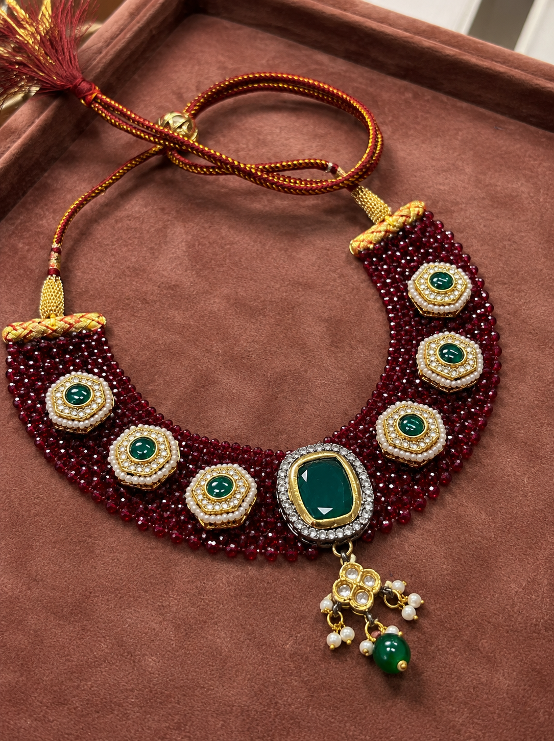 Red Chatai Choker