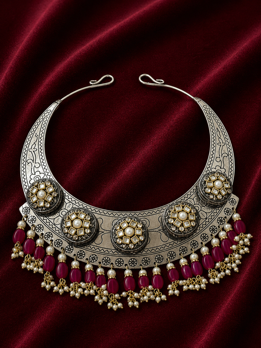 Silver boho hasli