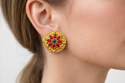 Golden Temple Studs