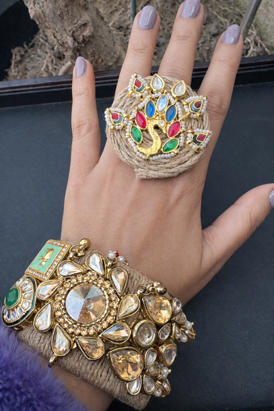 Jute Combo -Handcuff +Ring