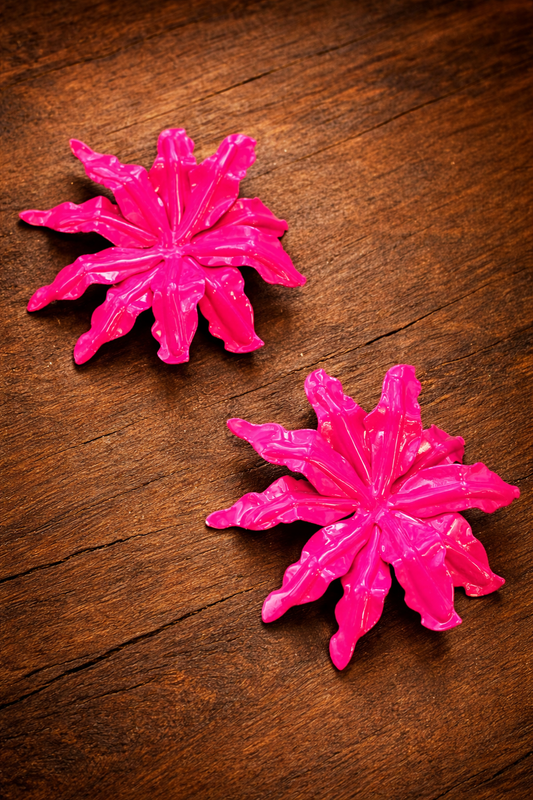 Hot Pink Earrings