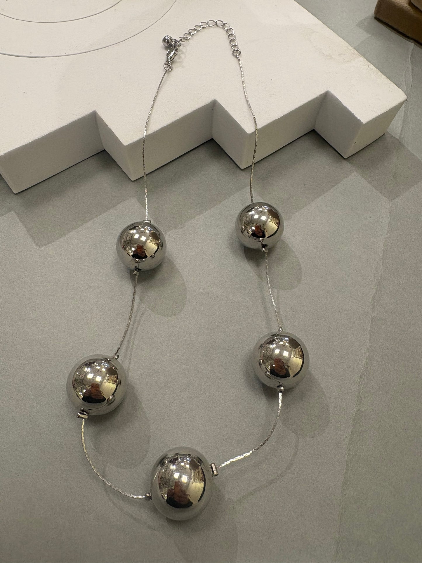 Silver Ball Chain