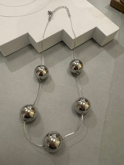 Silver Ball Chain
