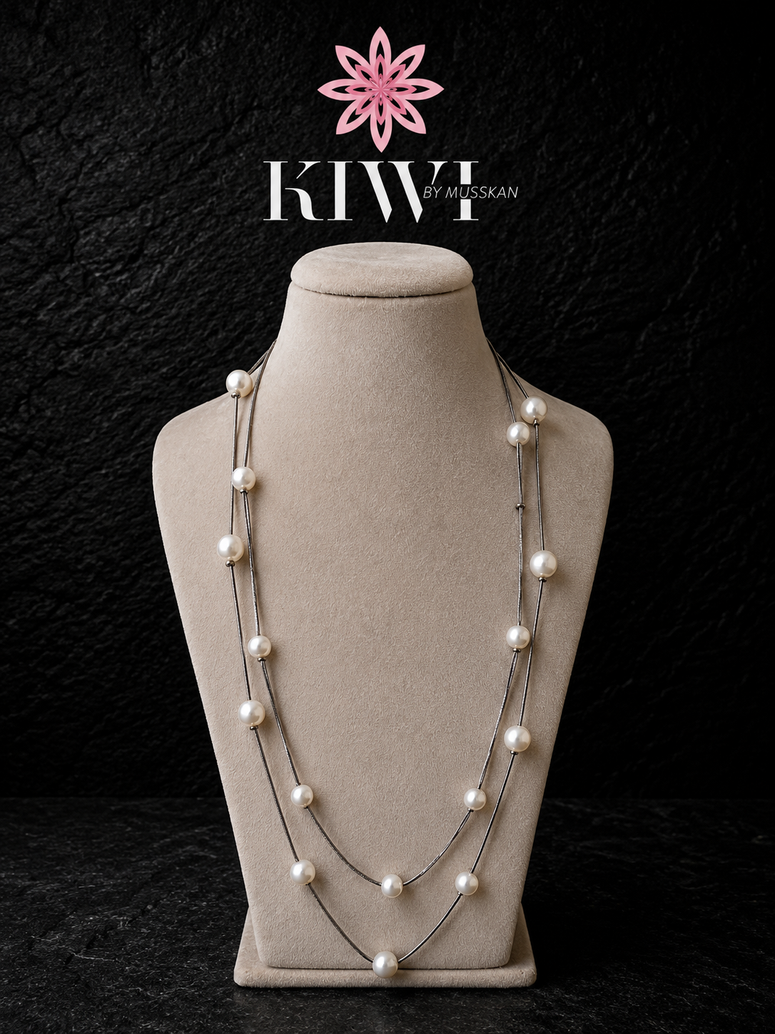 Silver Pearl Chain