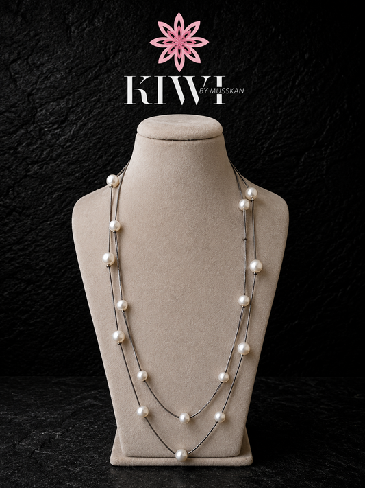 Silver Pearl Chain