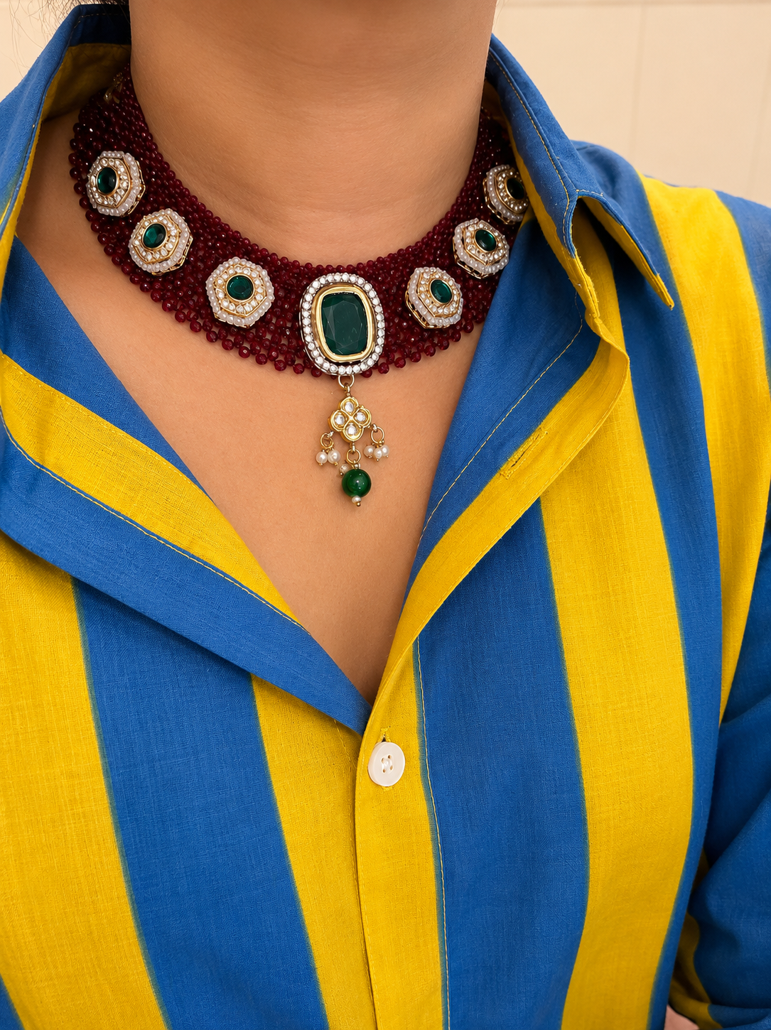 Red Chatai Choker