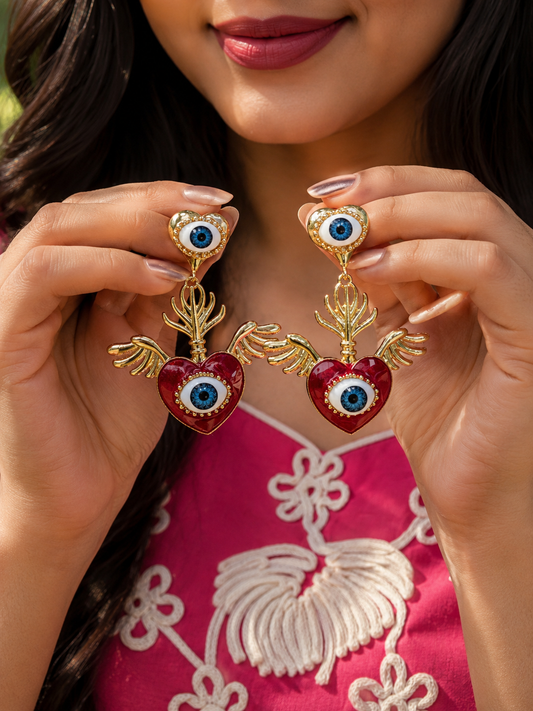Evil Eye Earrings