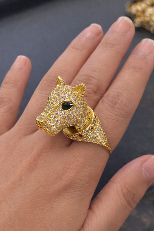 Panther Fashion Ring