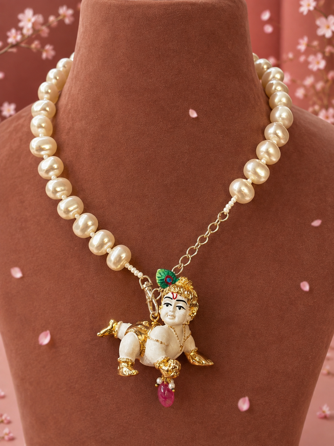 Baby Krishna Necklace