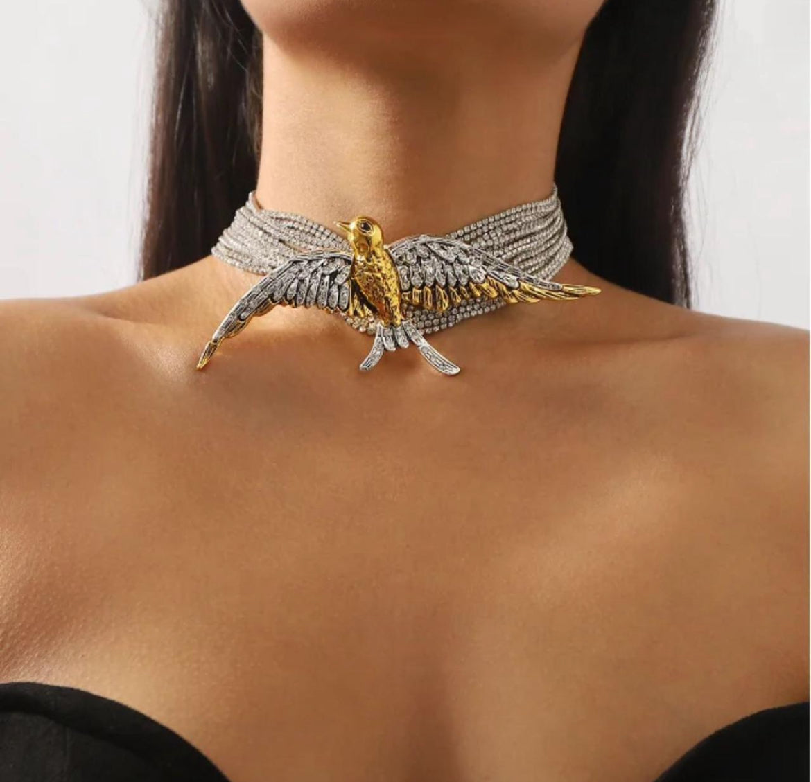 Bird shiny choker