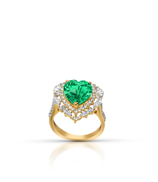 Lab Heart Ring