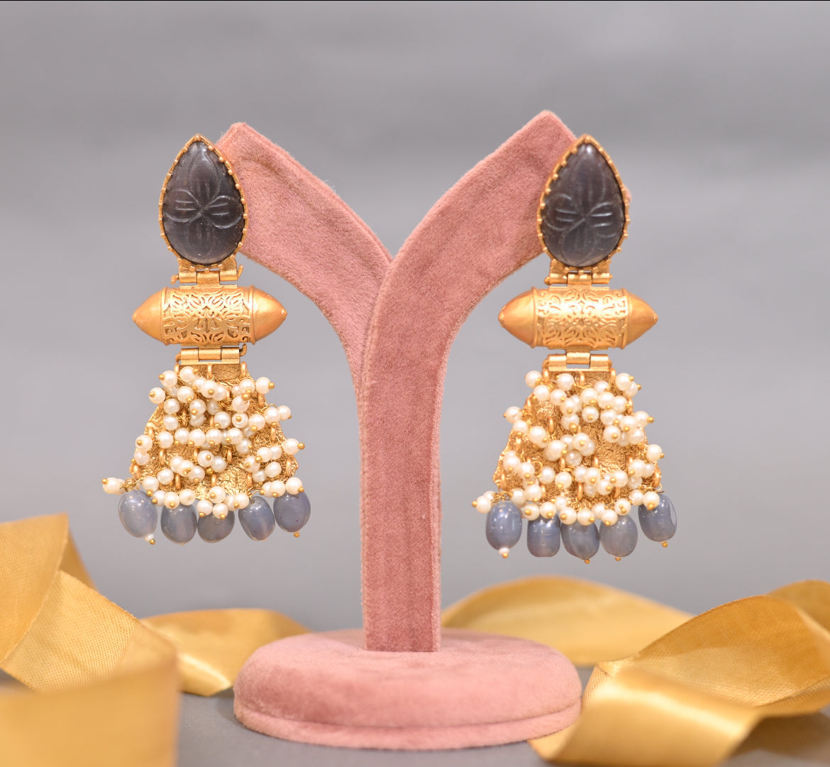 Season's Special Jhumka Style Earrings - Kiwibymusskan