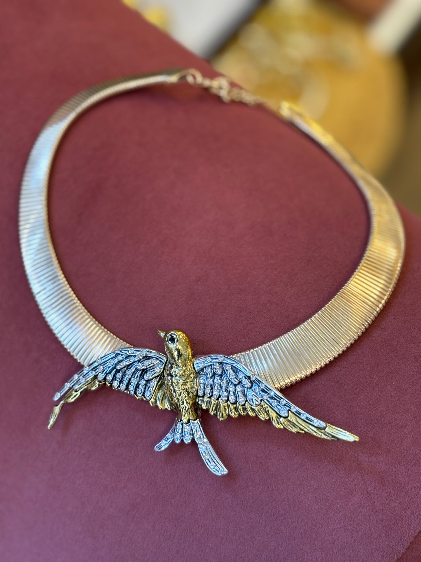 Bird Gold Necklace