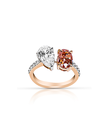 Lab grown ring