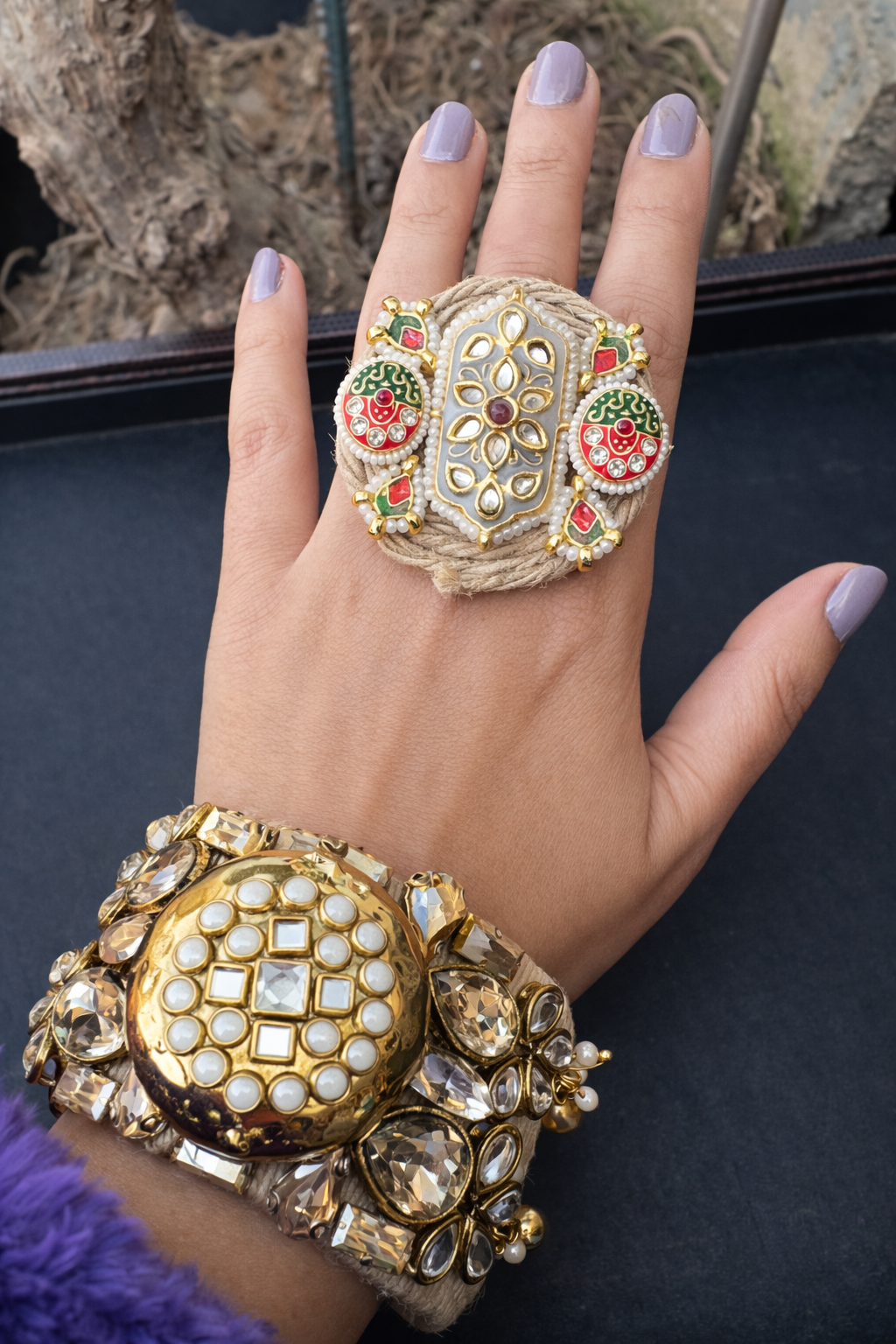 Jute Combo-Handcuff +Ring