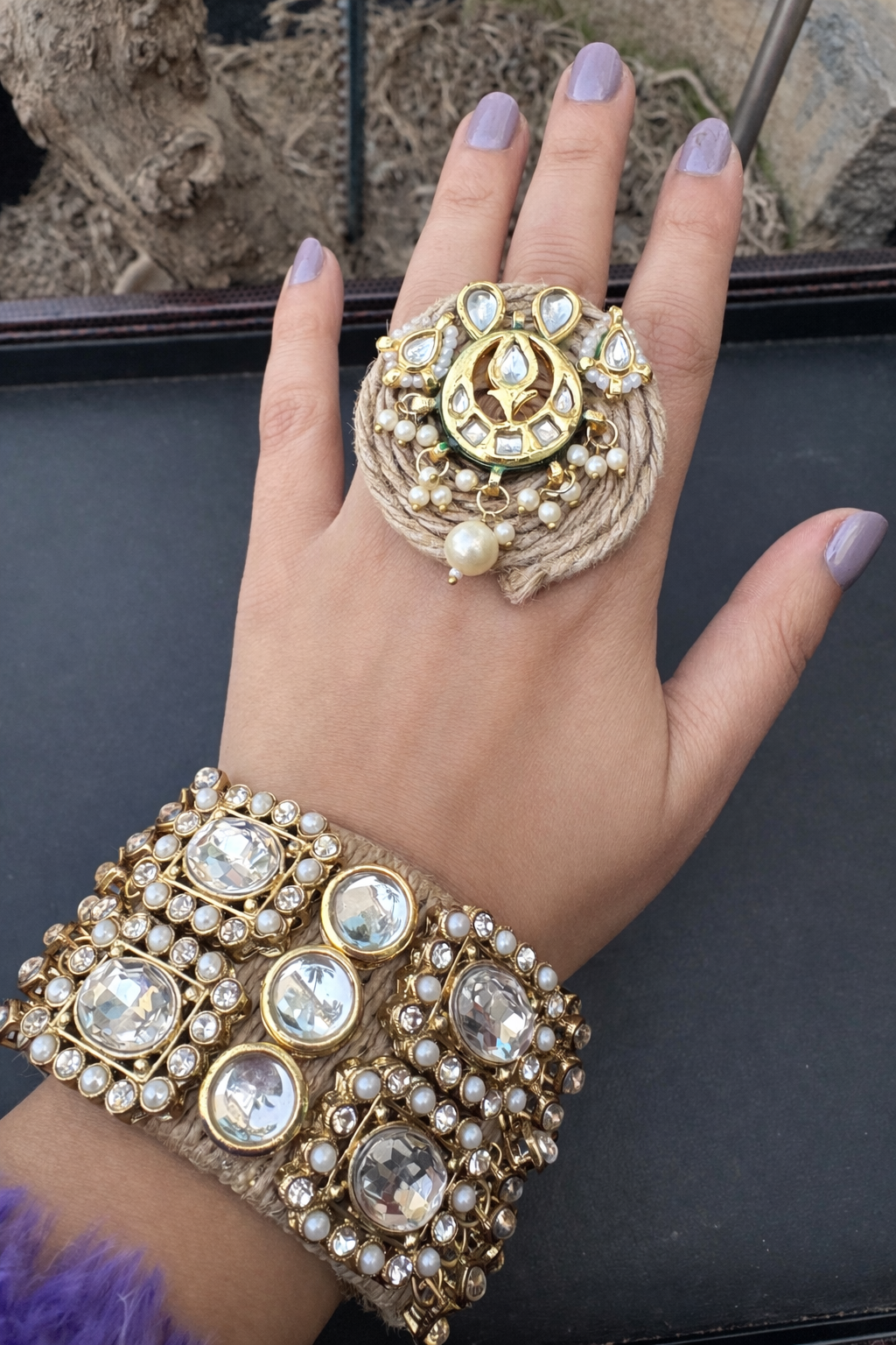 Jute Combo -Ring +handcuff