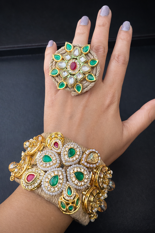 Jute Combo-Handcuff +Ring