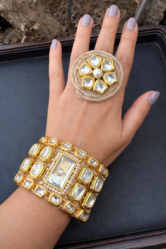 Jute Combo-Handcuff + Ring