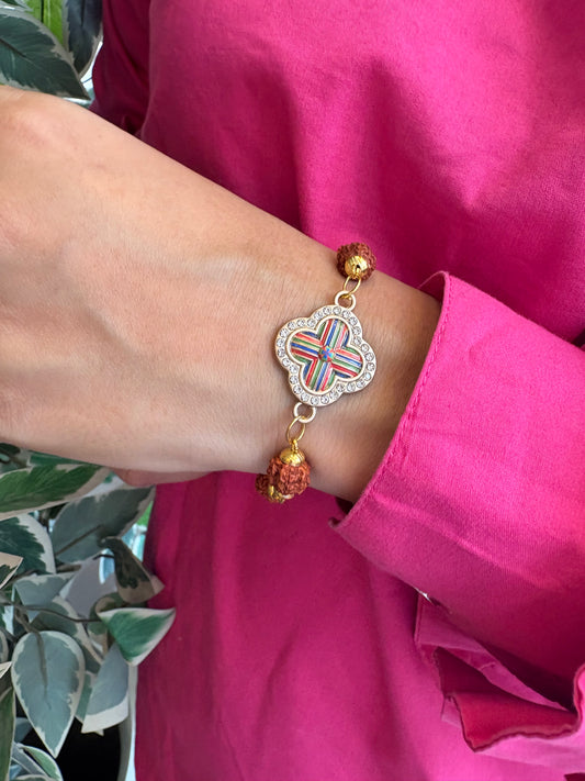Stylish Rudraksha Bracelet
