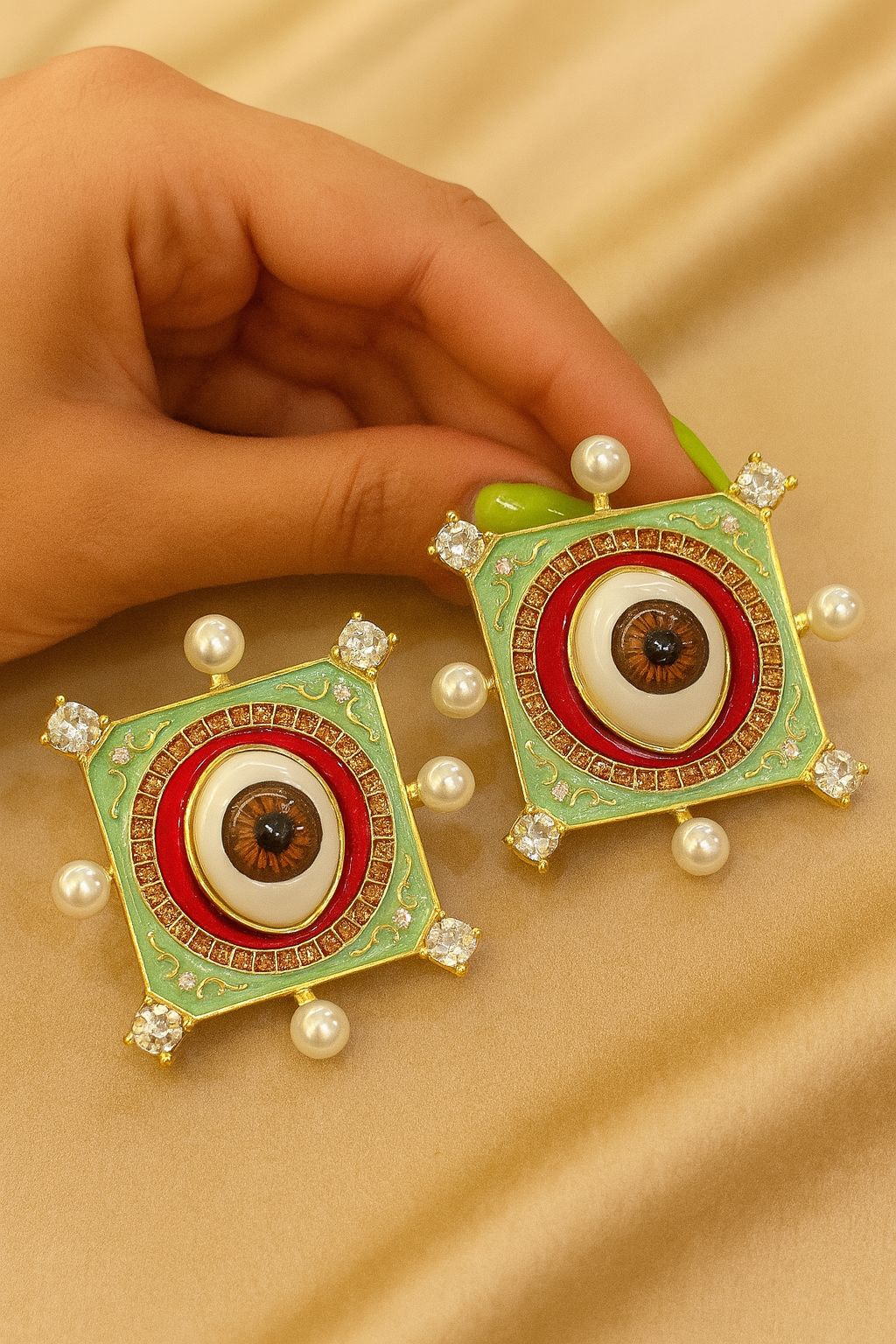 Evil Eye Earrings