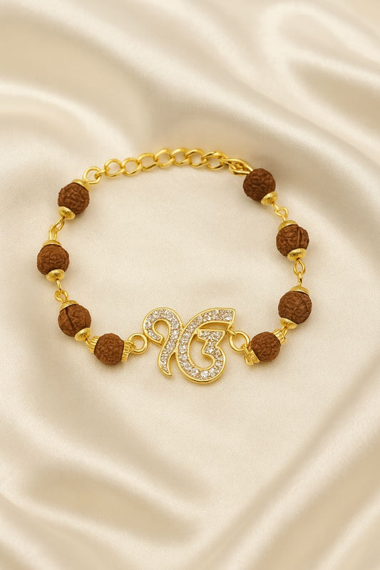 EK ONKAR-RUDRAKSHA RAKHI