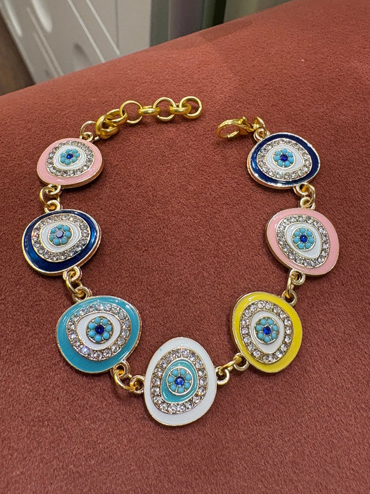 Multi Evil Eye Bracelet