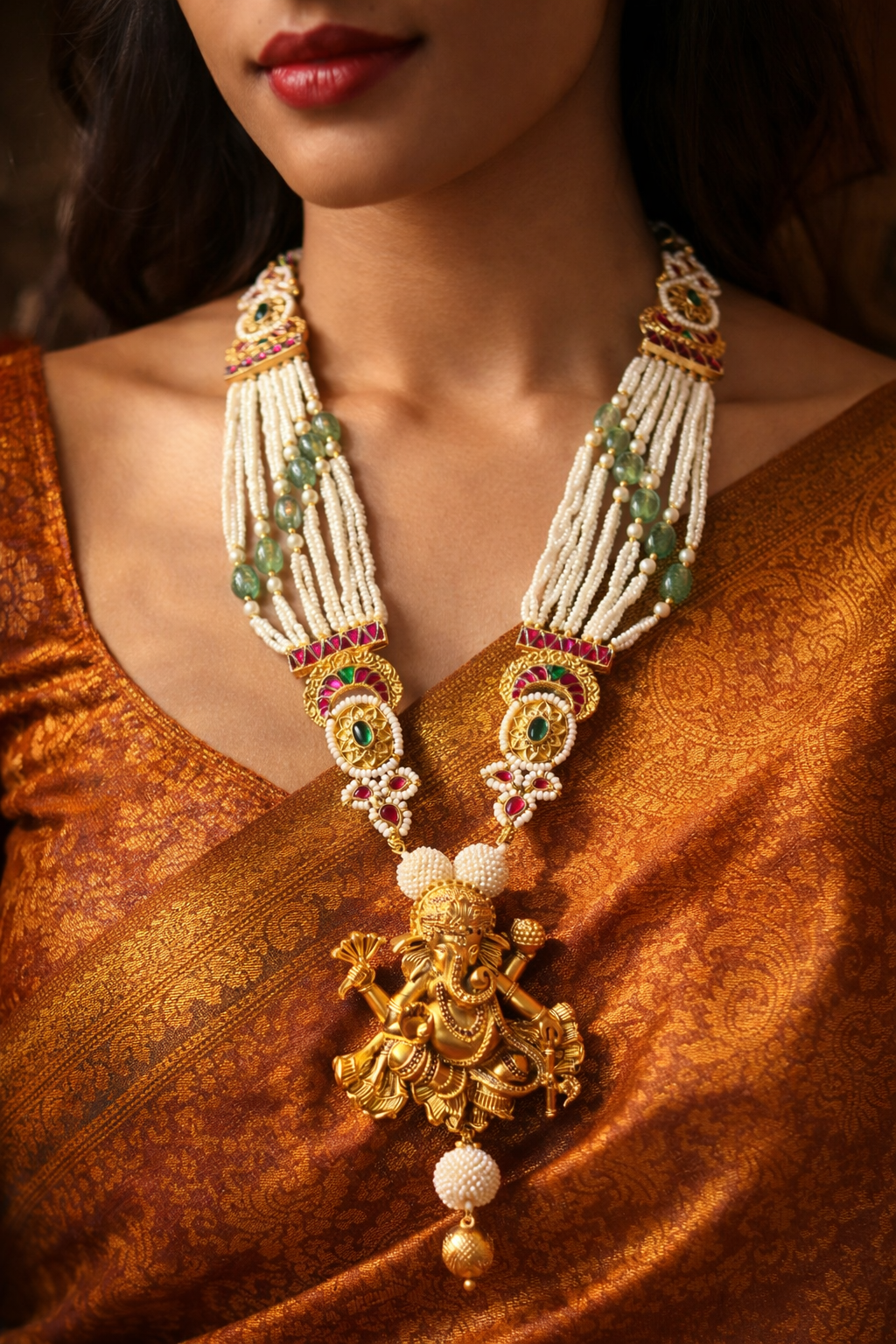 Ganesha Wedding Necklace