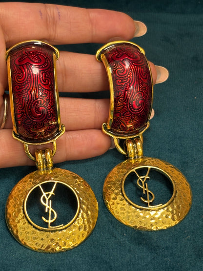 YSL earrings