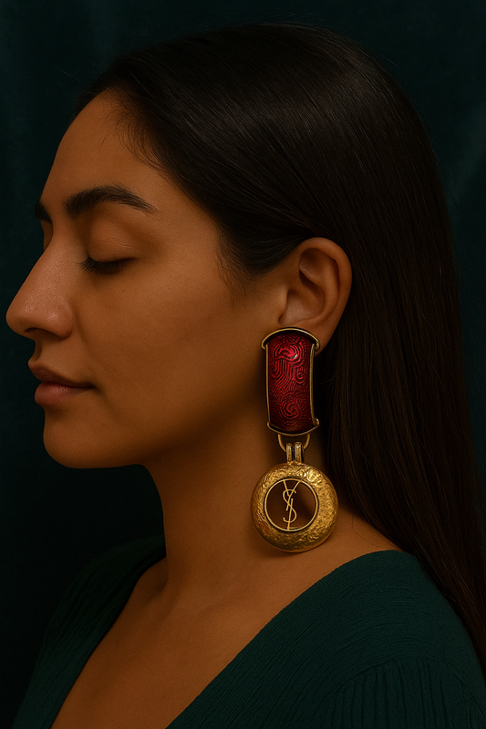 YSL earrings
