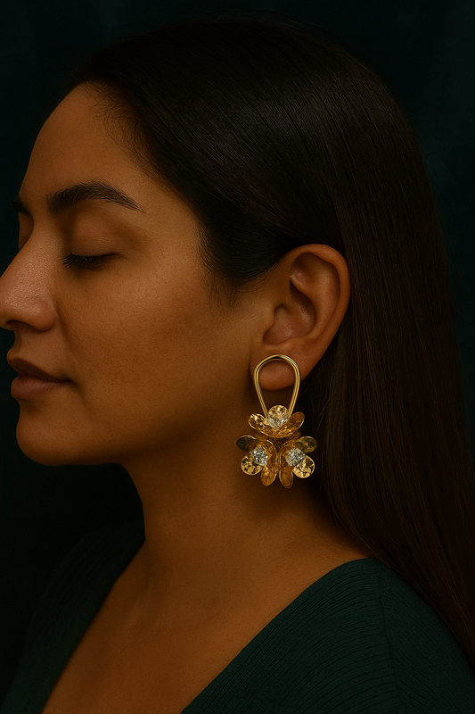 Gold Stylish earrings