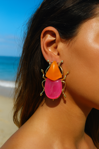 Candy Bug Earrings