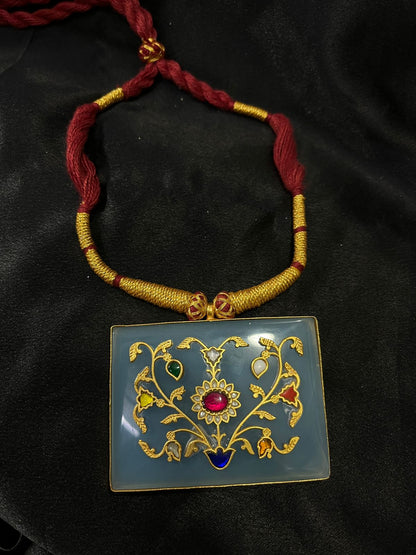 Sky Blue Oynx Necklace