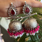 Antique silver Jhumkas