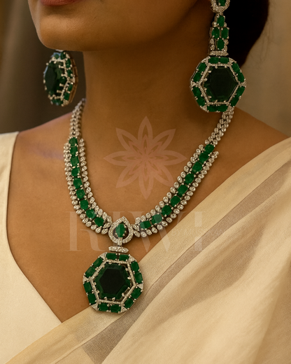 Emerald Diamond set