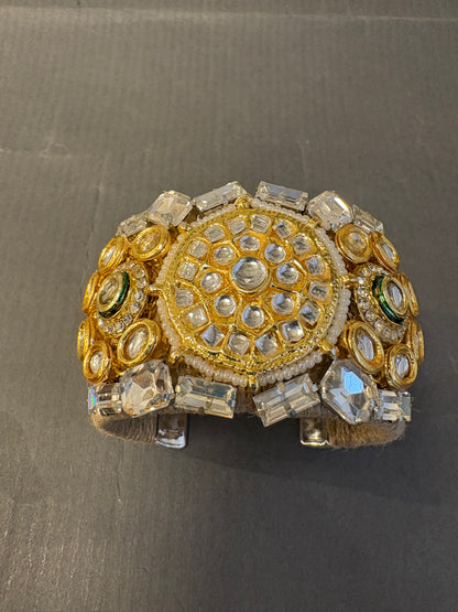 Kundan Swaroski Cuff